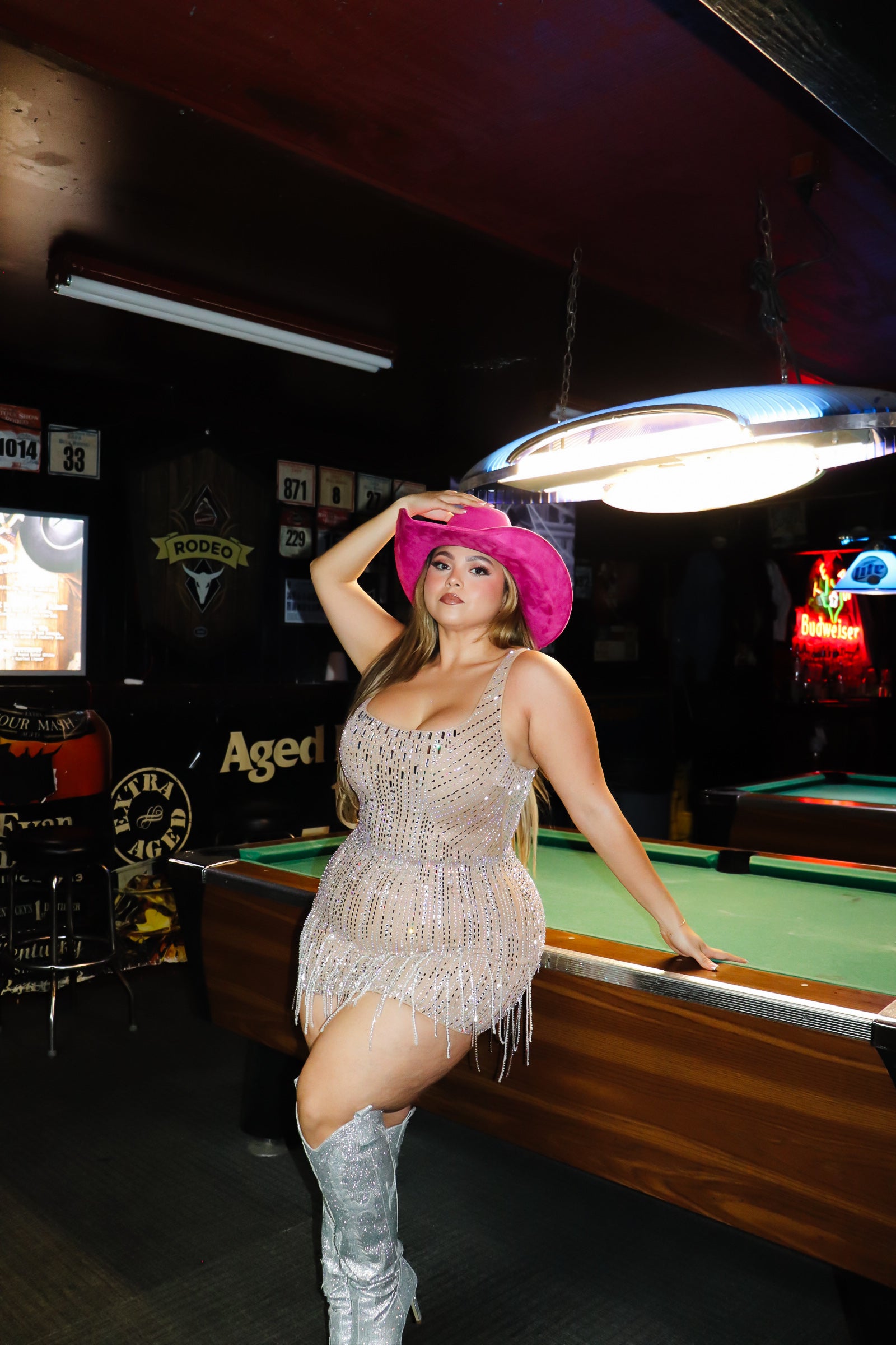 Texas Diamond fringe dress