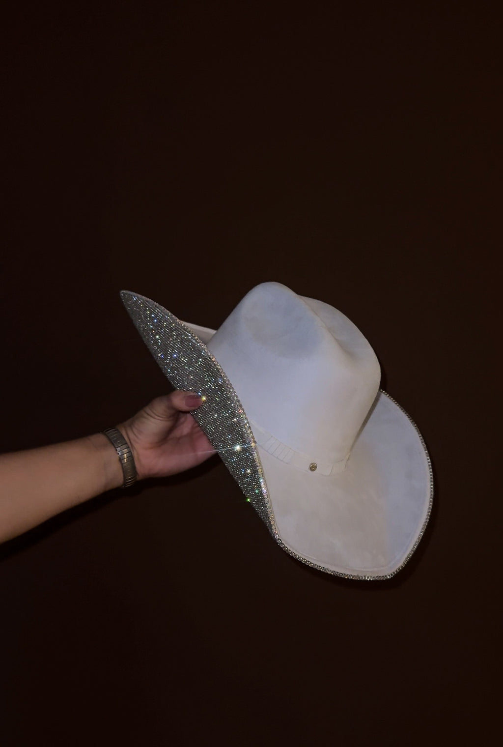 Western Couture rhinestone hat