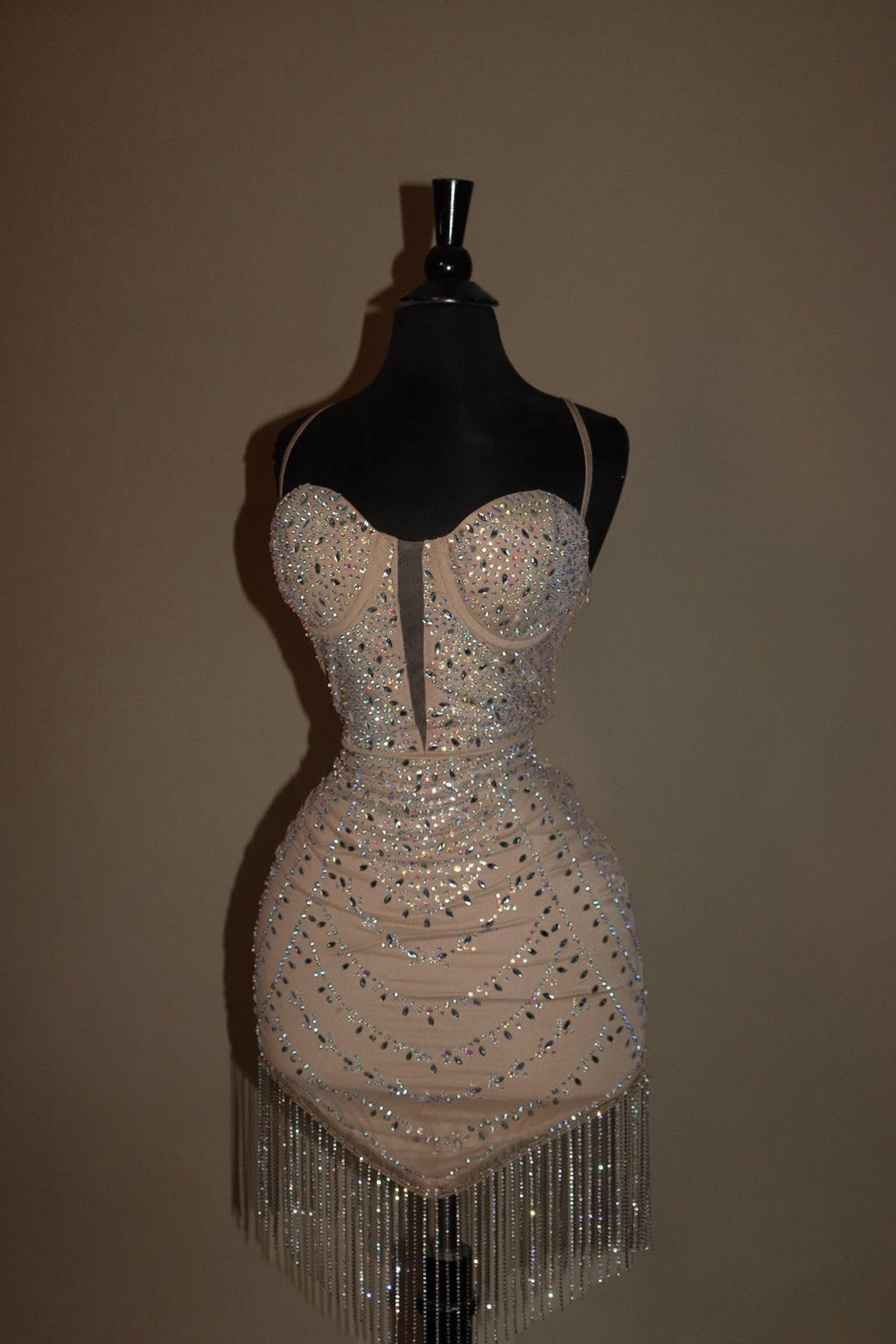 Highland Cowgirl rhinestone dress