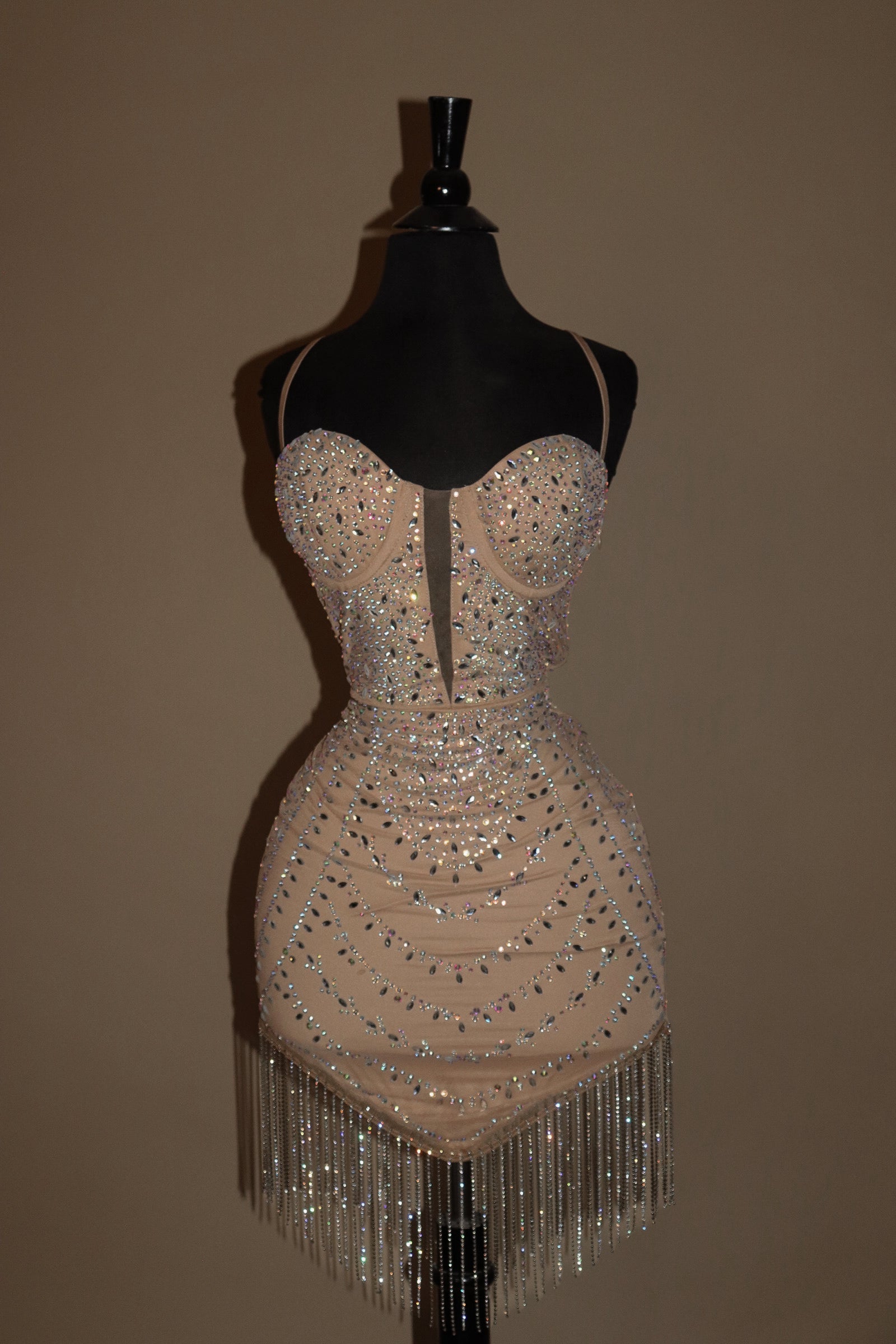 Highland Cowgirl rhinestone dress