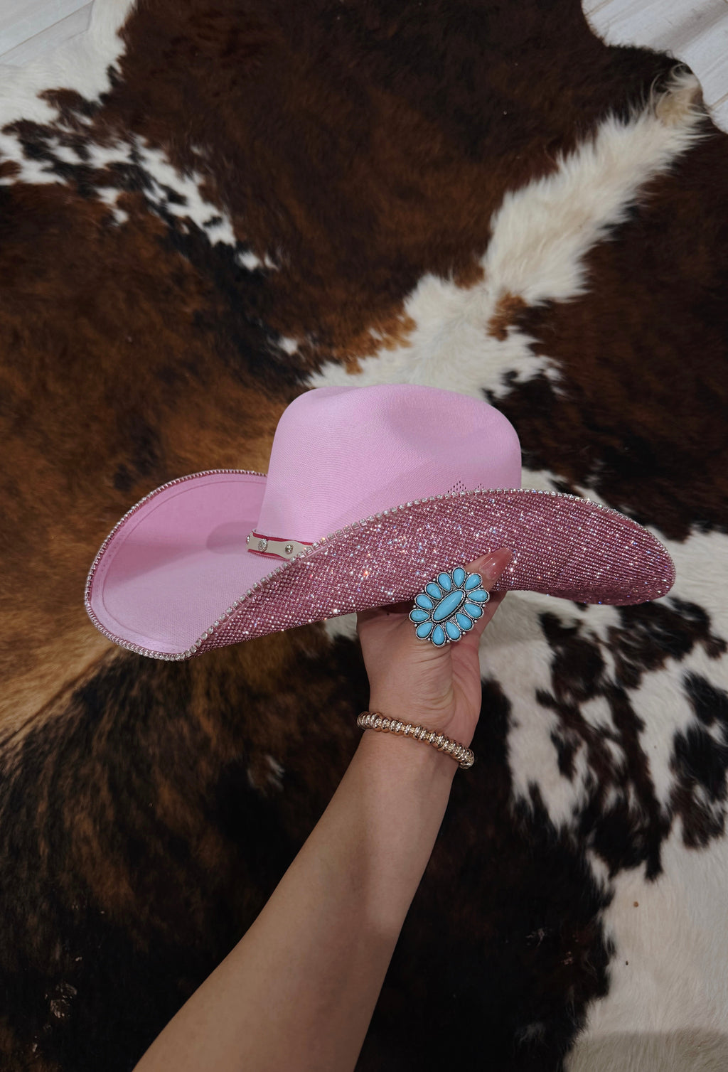 Texas Barbie rhinestone hat
