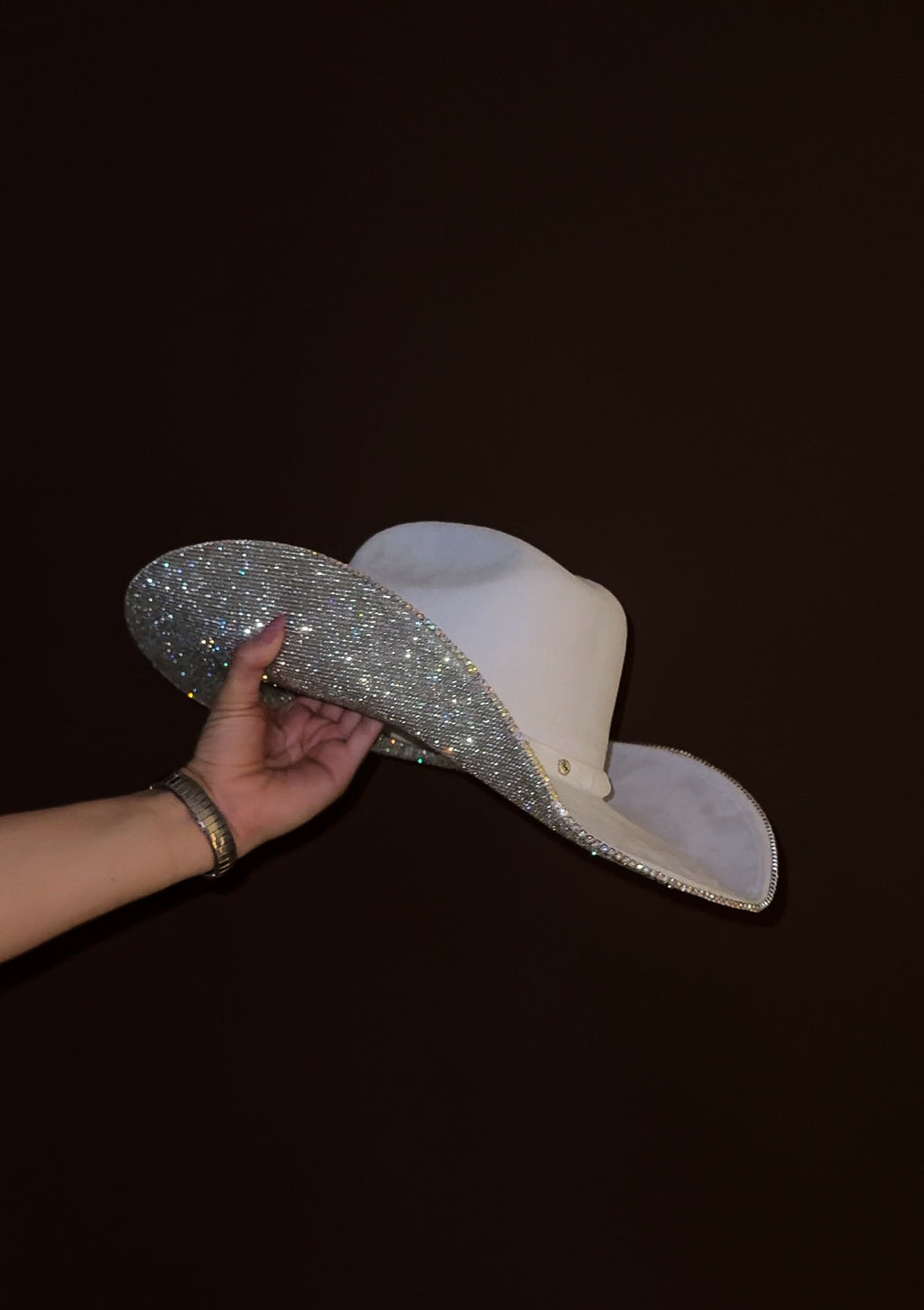 Western Couture rhinestone hat