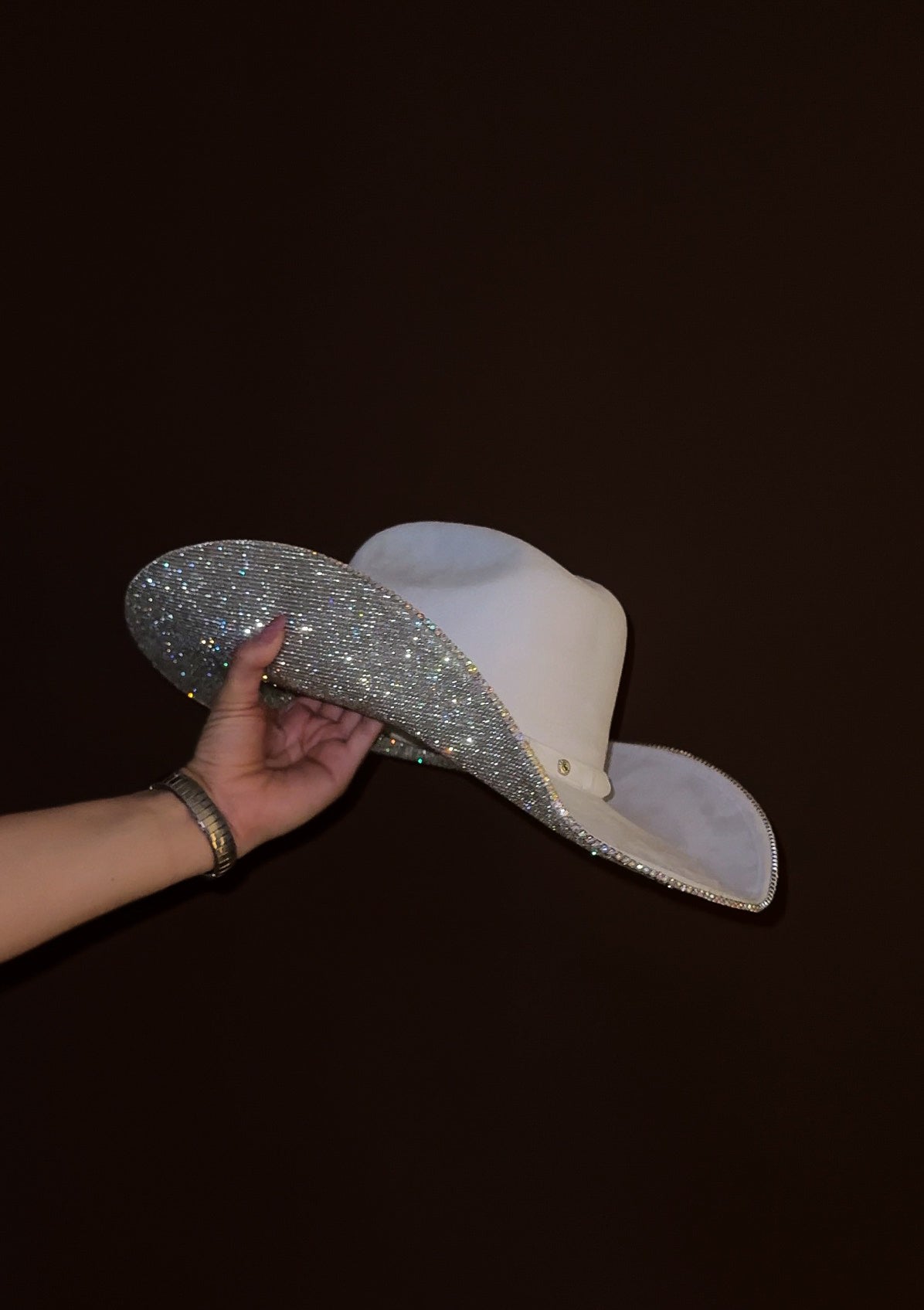 Western Couture rhinestone hat