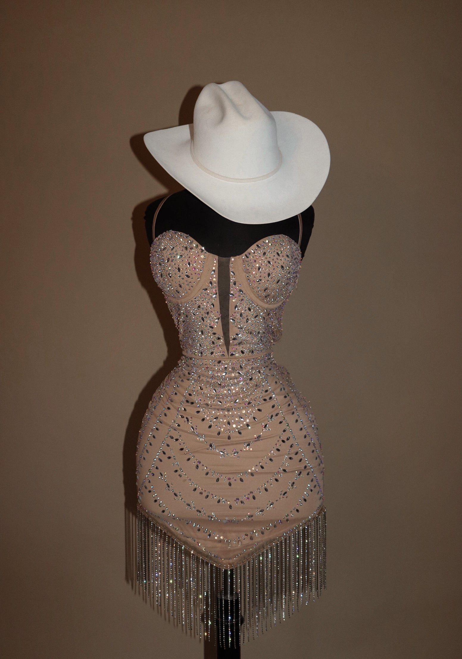 Highland Cowgirl rhinestone dress
