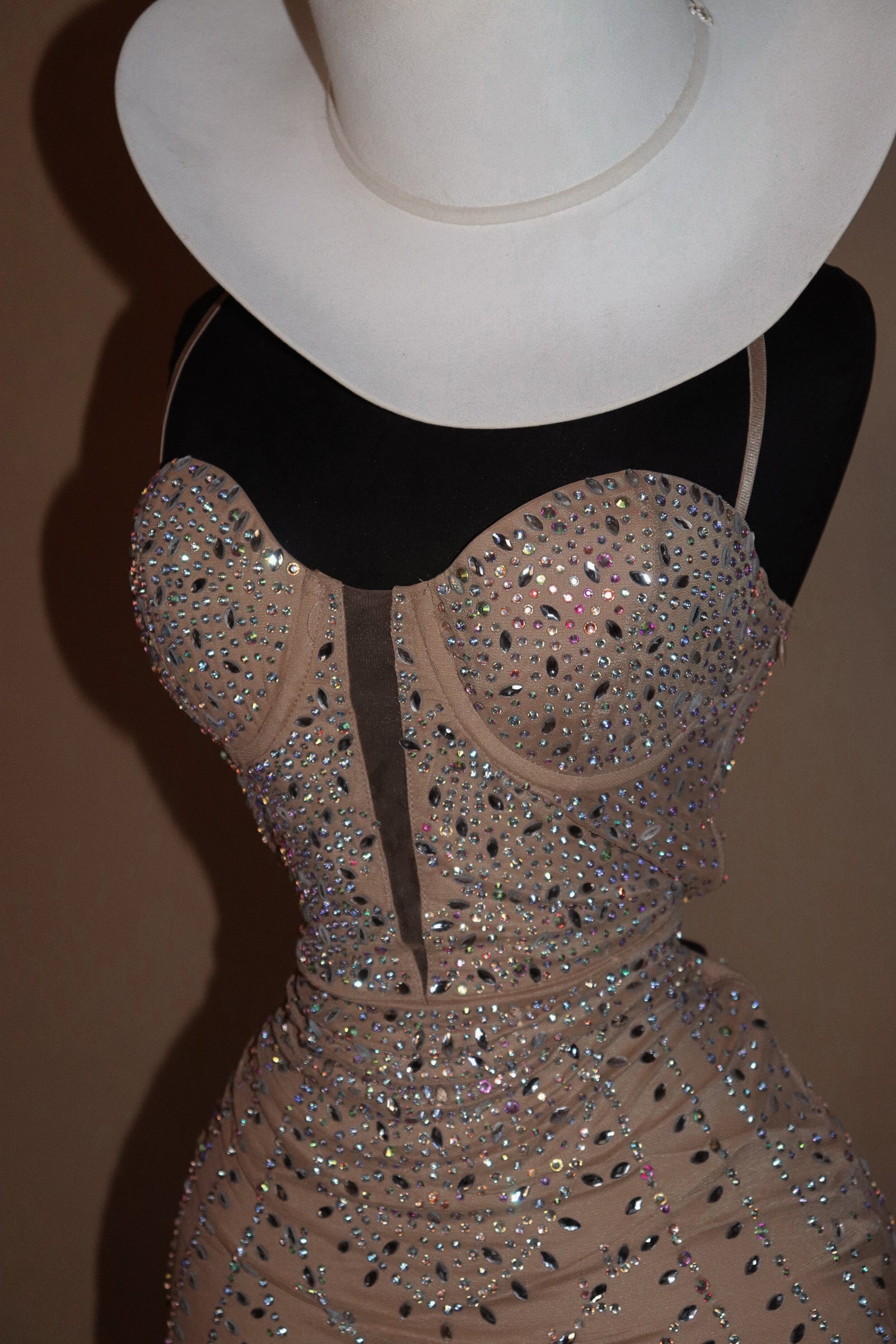 Highland Cowgirl rhinestone dress