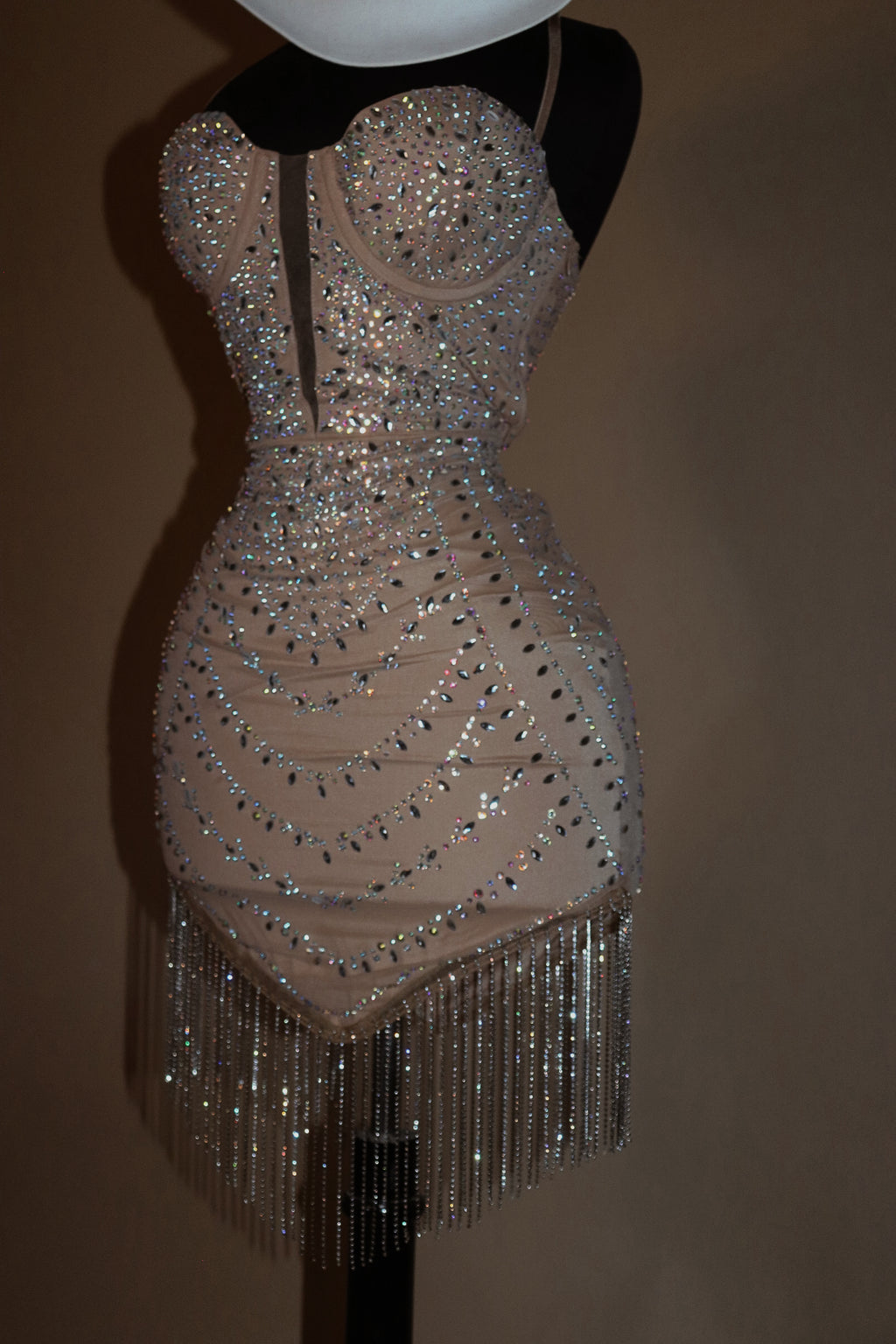 Highland Cowgirl rhinestone dress