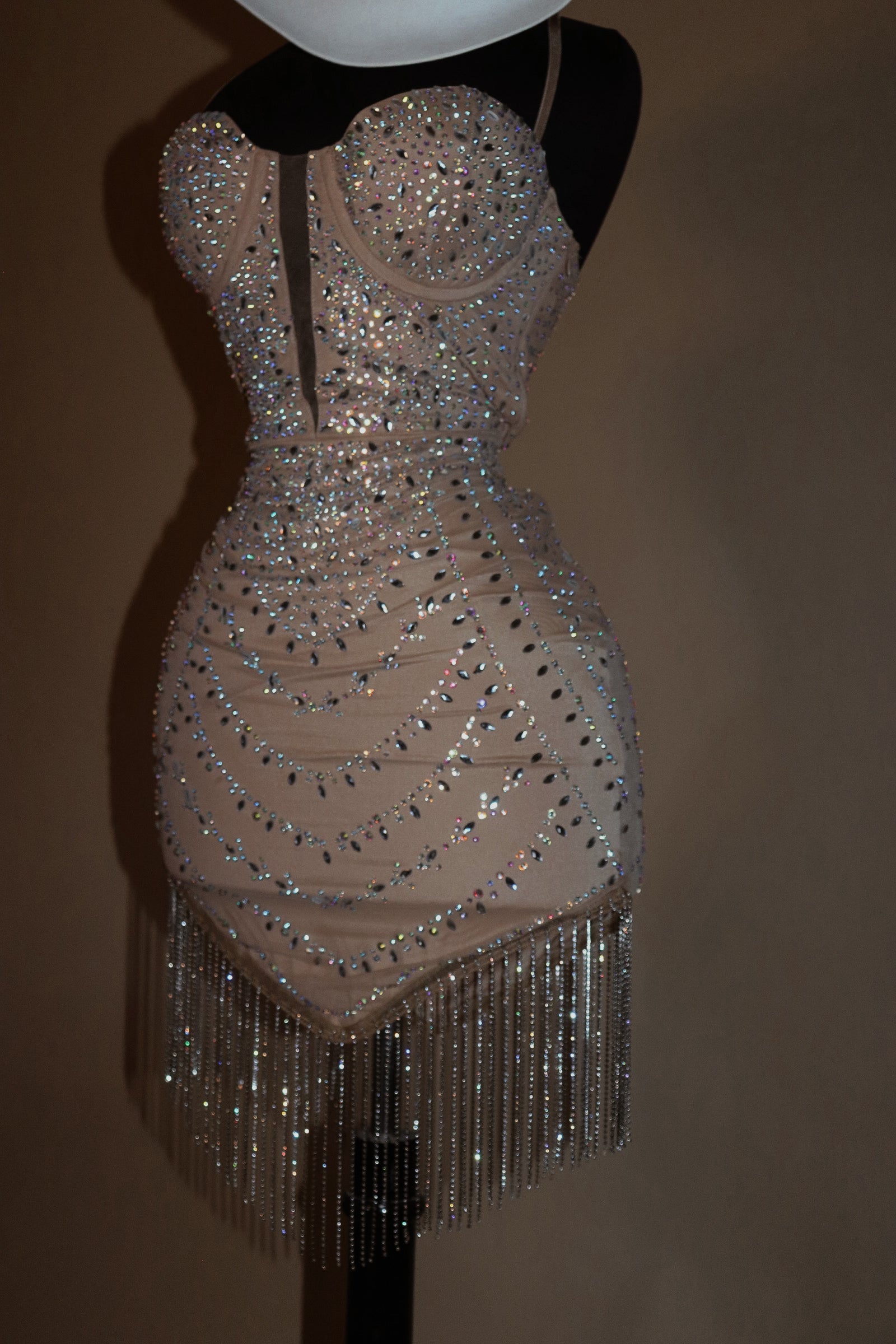 Highland Cowgirl rhinestone dress
