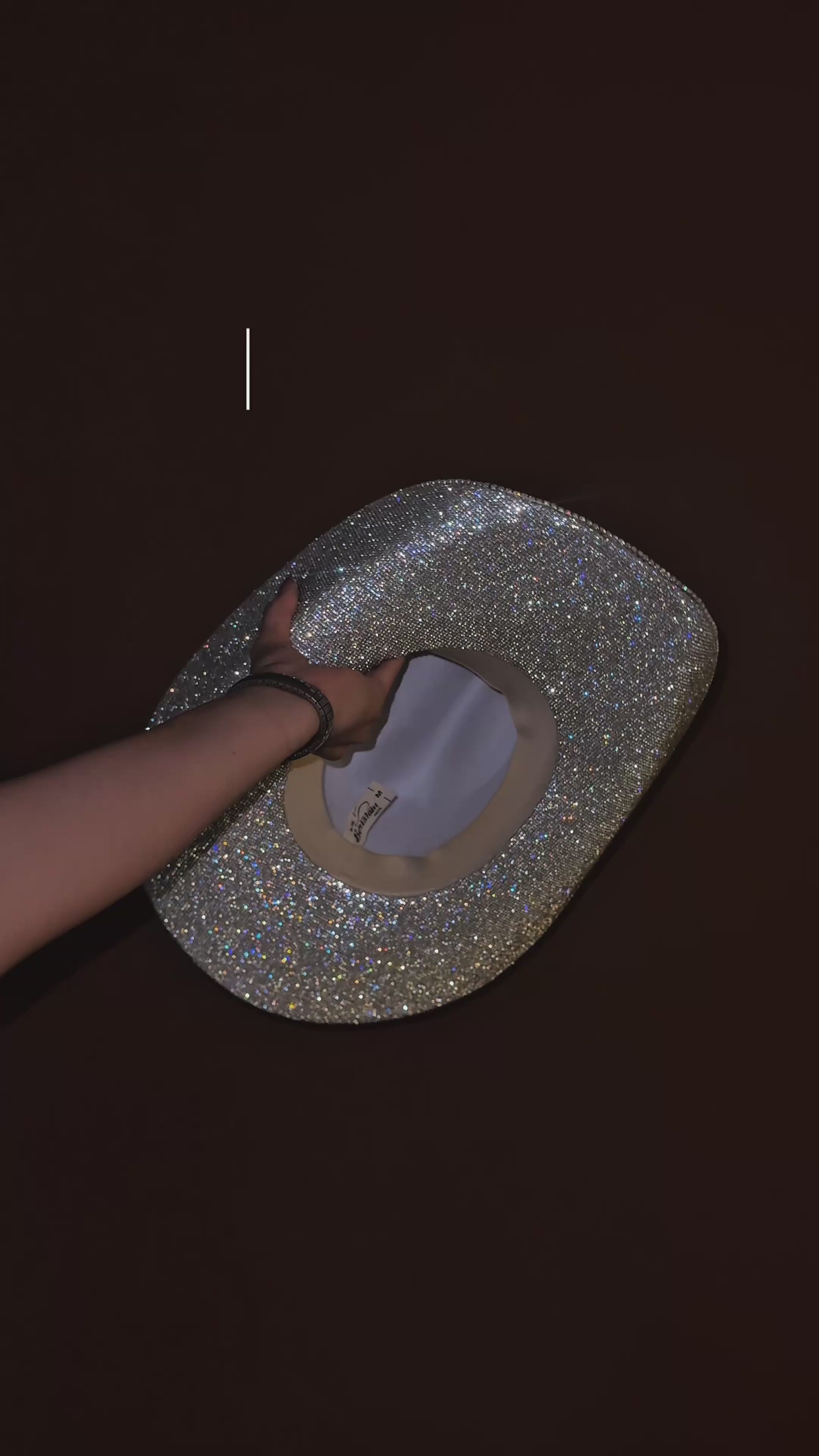 Western Couture rhinestone hat
